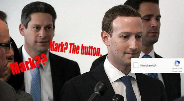 Celebrity Court Meme Simply put, we need to spread awareness about Mark Zuckerburg clearly being a robot. We need to spread public awareness before he takes over!