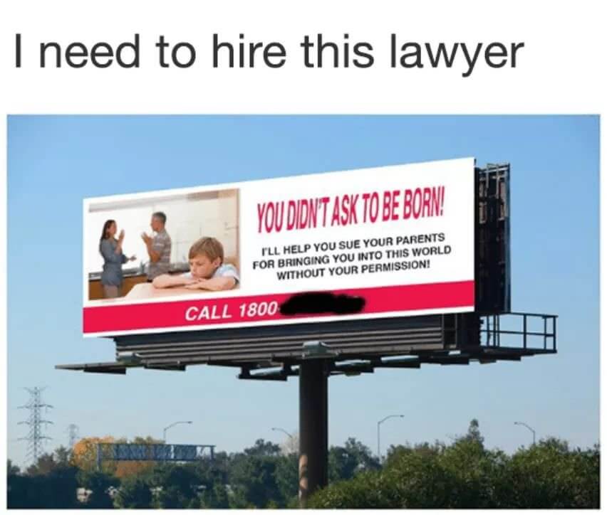 Law meme This lawyer has a niche demographic, and he knows how to advertise to them directly.