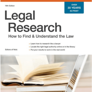 Legal Research: How to Find & Understand the Law