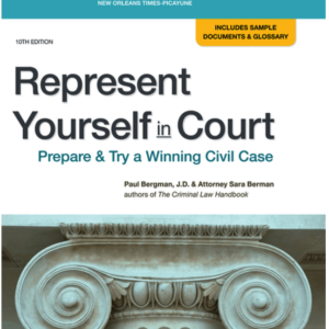 Represent Yourself in Court Book by Nolo