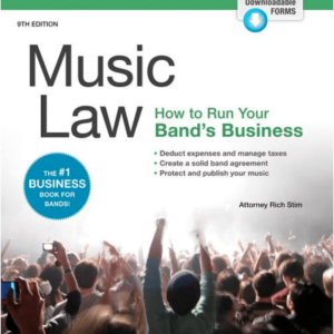 Music law for bands and music professionals.