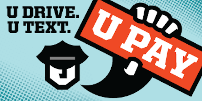 New Jersey's UDrive. UText. UPay Logo